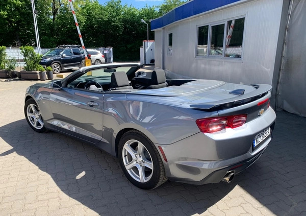 Chevrolet Camaro cena 126000 przebieg: 23000, rok produkcji 2020 z Korsze małe 37